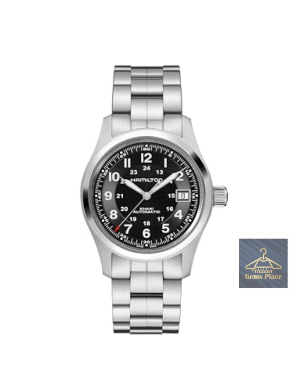 Men's Automatic Wrist Watch Stainless Steel Bracelet 38mm